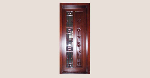 茶山镇卧室门选红木门中式风格还是白色好
