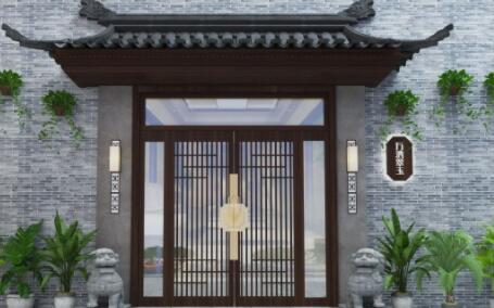 茶山镇您是否了解不同形式的中式门头设计要点？